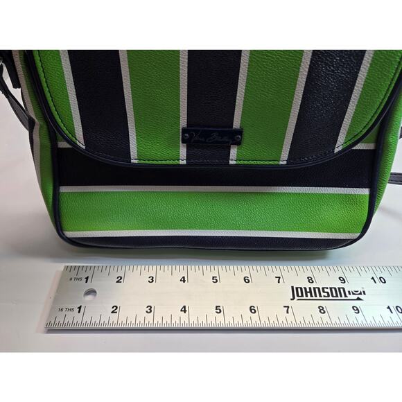 Vera Bradley Multi Color Stripe Crossbody Shoulder Handbag Purse Messenger - Picture 4 of 9